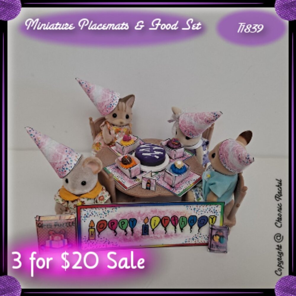 Zigzag Birthday Cakes & Glued-Together Desserts